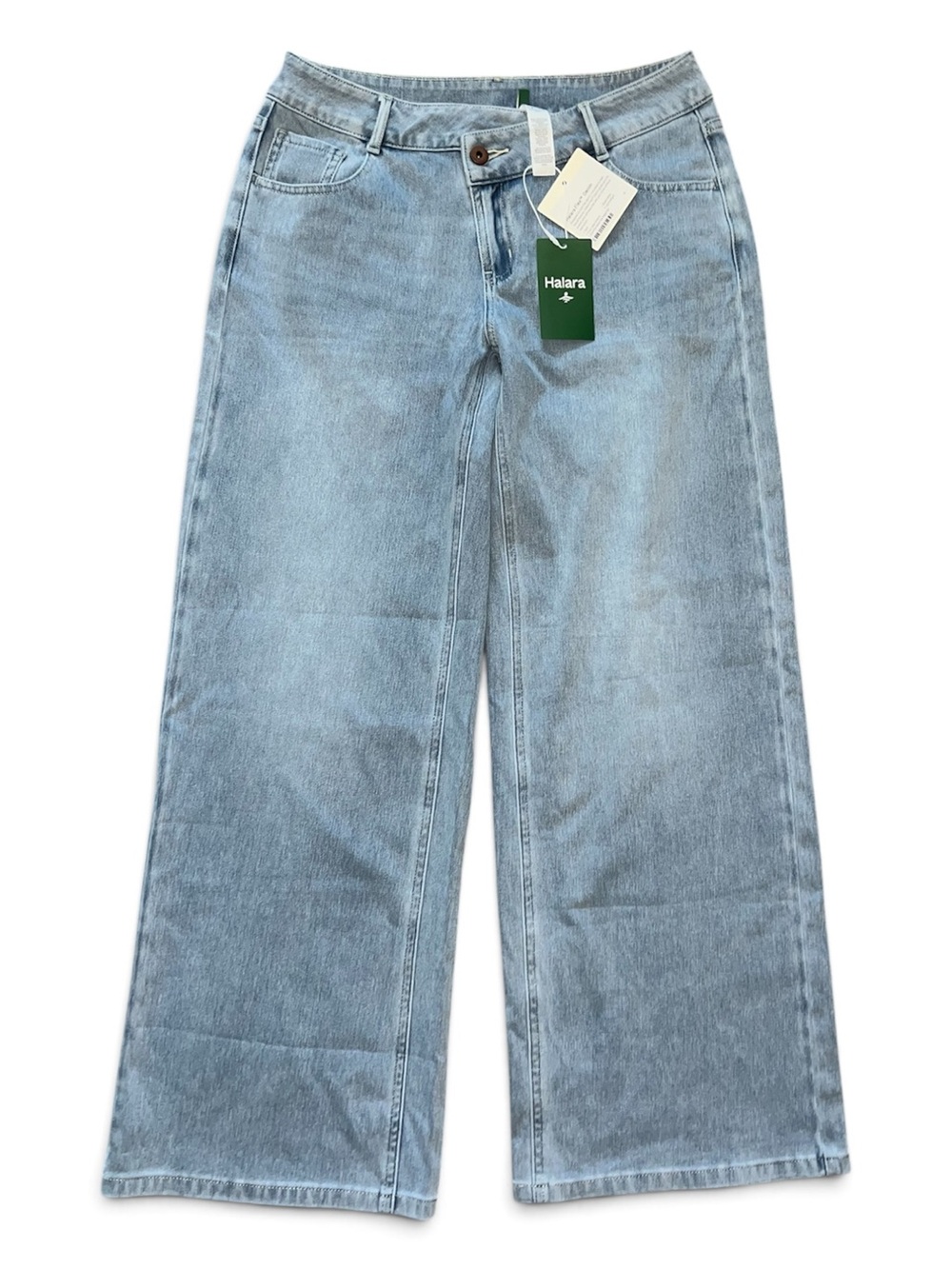 Halara Light Blue Wide-Leg Women’s Jeans size S